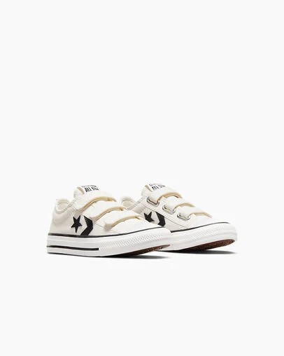 Converse Star Player 76 Kids' Sneakers White / Black NZ | C-87965439