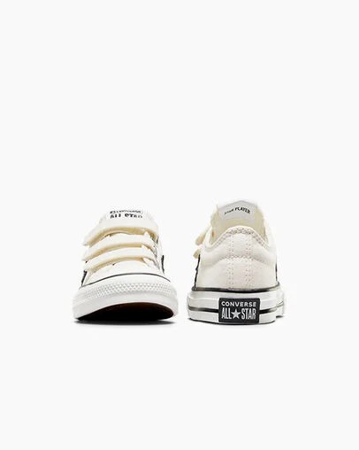 Converse Star Player 76 Kids' Sneakers White / Black NZ | C-87965439