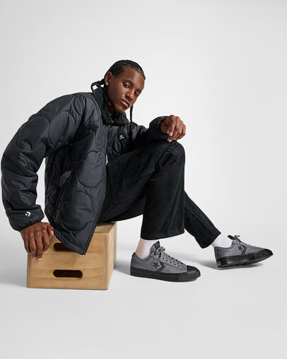 Converse Star Player 76 Luxe Men Tennis Shoes Grey / Black NZ | C-01423769