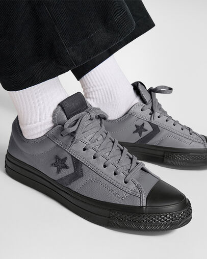 Converse Star Player 76 Luxe Men Tennis Shoes Grey / Black NZ | C-01423769