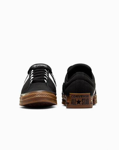 Converse Star Player 76 Puff Men Skate Shoes Black / White NZ | C-27065149