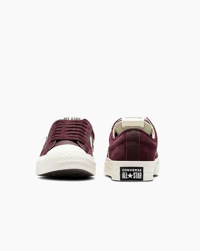 Converse Star Player 76 Suede Men Skate Shoes Burgundy / Purple / Black NZ | C-09526379