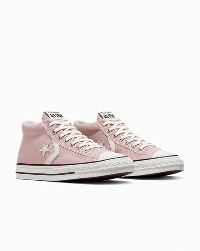 Converse Star Player 76 Women Boots Pink / White NZ | C-29708139