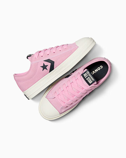 Converse Star Player 76 Women Sneakers Pink / Grey NZ | C-10836479