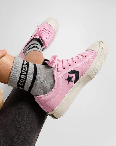 Converse Star Player 76 Women Sneakers Pink / Grey NZ | C-10836479