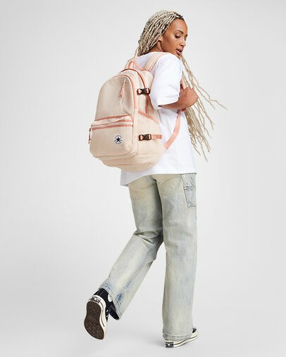 Converse Straight Edge Men Backpacks Beige NZ | C-27031859