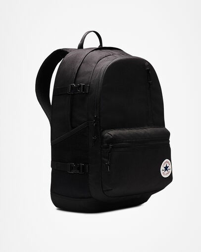 Converse Straight Edge Men Backpacks Black NZ | C-51963729