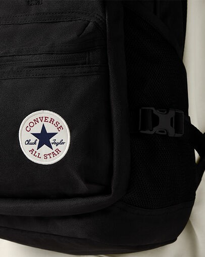 Converse Straight Edge Men Backpacks Black NZ | C-51963729