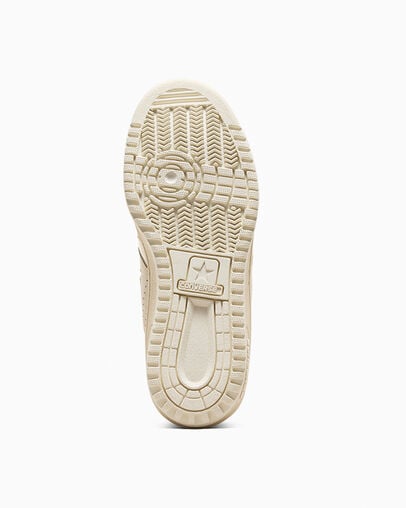 Converse Weapon Leather Women Basketball Shoes Light Beige NZ | C-87469329