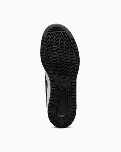 Converse Weapon Leather Women Basketball Shoes Black / White NZ | C-10285739