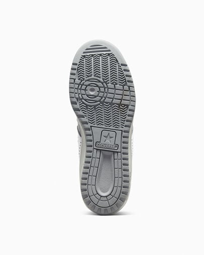 Converse Weapon Leather Women Basketball Shoes White / Grey NZ | C-78063499