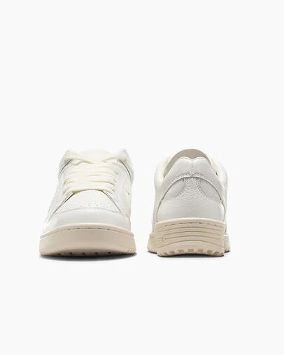 Converse Weapon Mono Leather Men Basketball Shoes White / Beige NZ | C-83125049