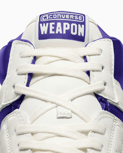Converse Weapon Women Boots Purple / White NZ | C-05436989