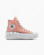 Coral / White